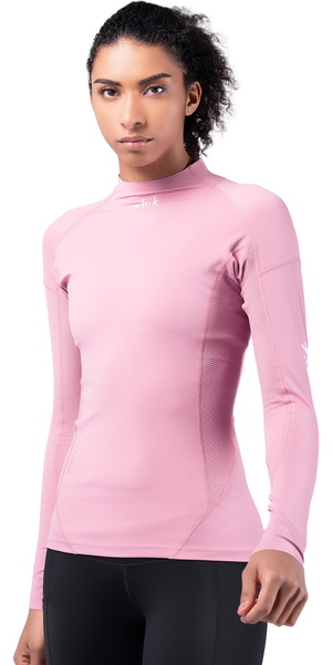 Zhik Mujer Eco Spandex UPF50+ Top Chaleco De Lycra De Manga Larga DTP-0063-W-MAU - Mauve Orchid